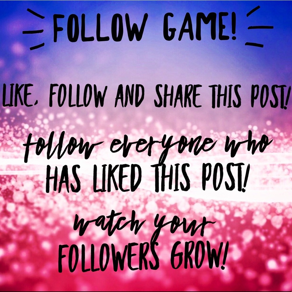 Please Continue to Share!! Follow Game!